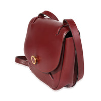 Hermès Vintage Rouge H Box Calf Shoulder Bag