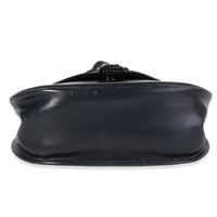 Hermès Vintage Navy Box Calf Tassel Flap Shoulder Bag