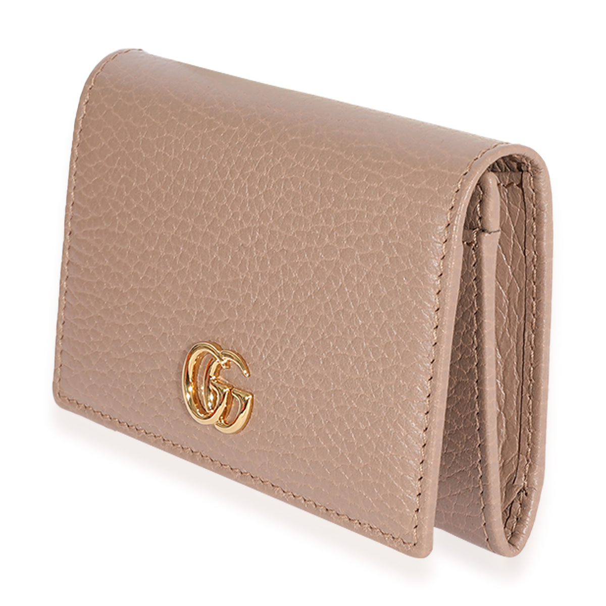 Gucci Beige GG Marmont Card Holder for Women