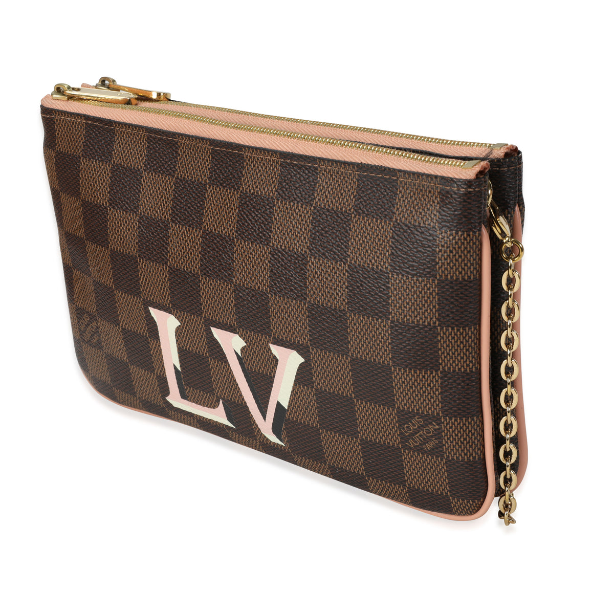 Louis Vuitton - Zippy Wallet - Damier Canvas - Rose Ballerine - Women - Luxury