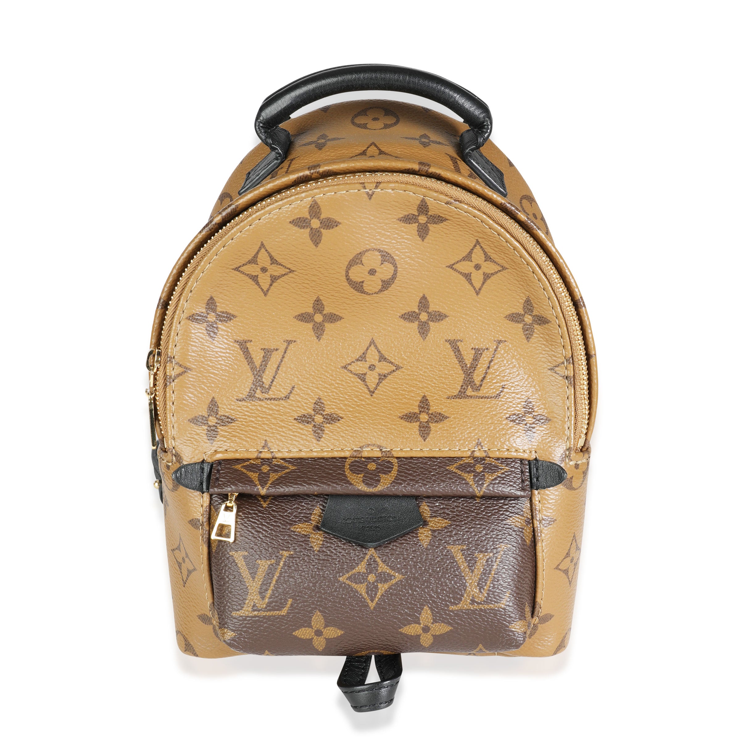 Louis Vuitton Monogram & Monogram Reverse Canvas Palm Springs Mini Backpack