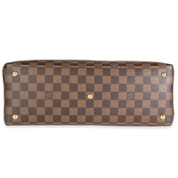 Louis Vuitton Lie de Vin Taurillon Leather & Damier Ebene Canvas LV Riverside To