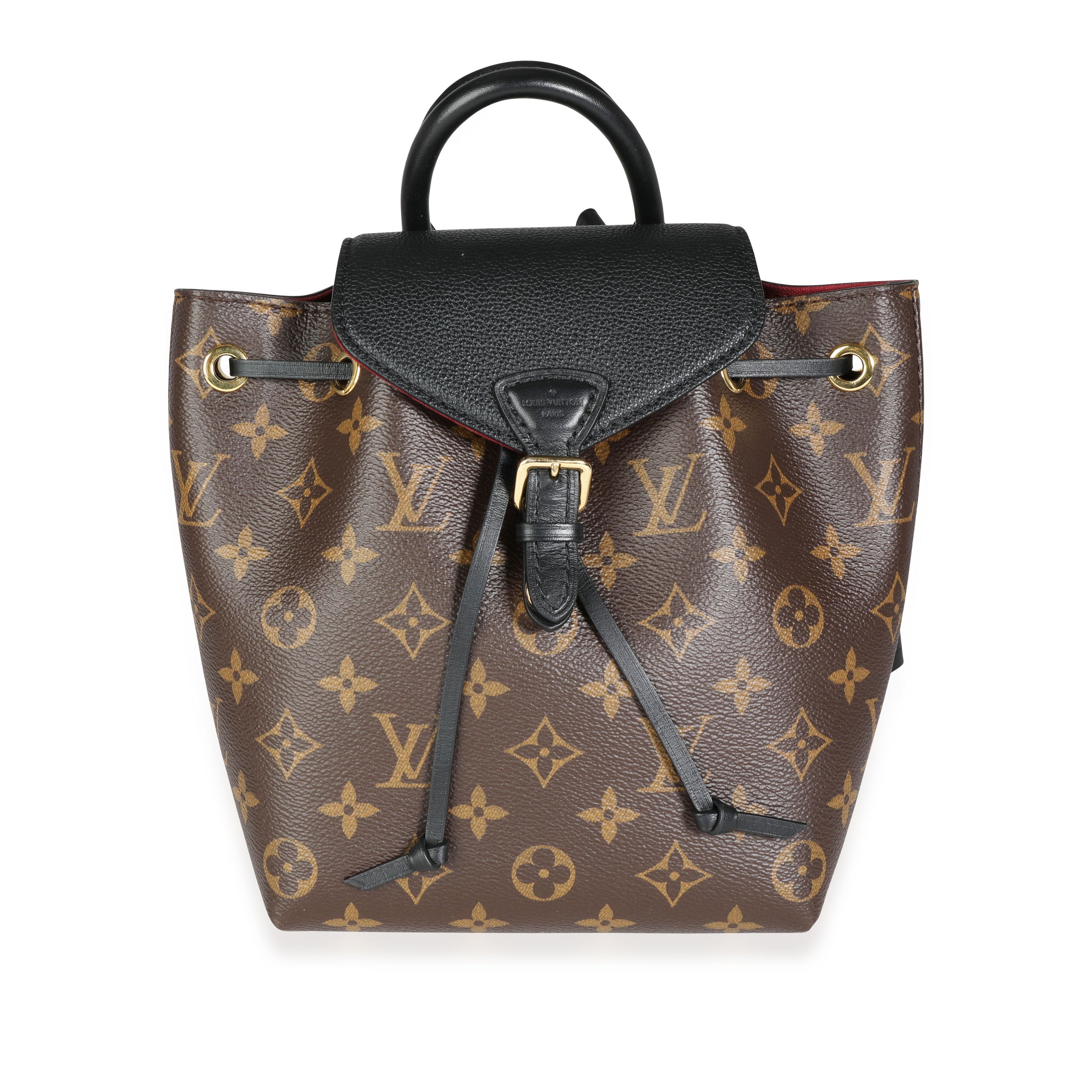 Louis Vuitton Black Empreinte Montsouris Backpack, myGemma, QA