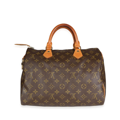 Louis Vuitton Vintage Monogram Canvas Speedy 30