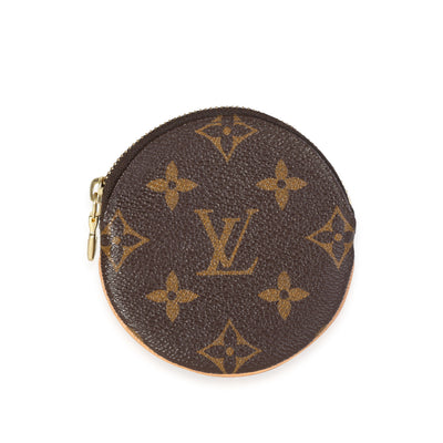 Louis Vuitton Monogram Canvas Round Coin Purse