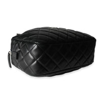 Chanel Black Quilted Lambskin Classic Camera Case