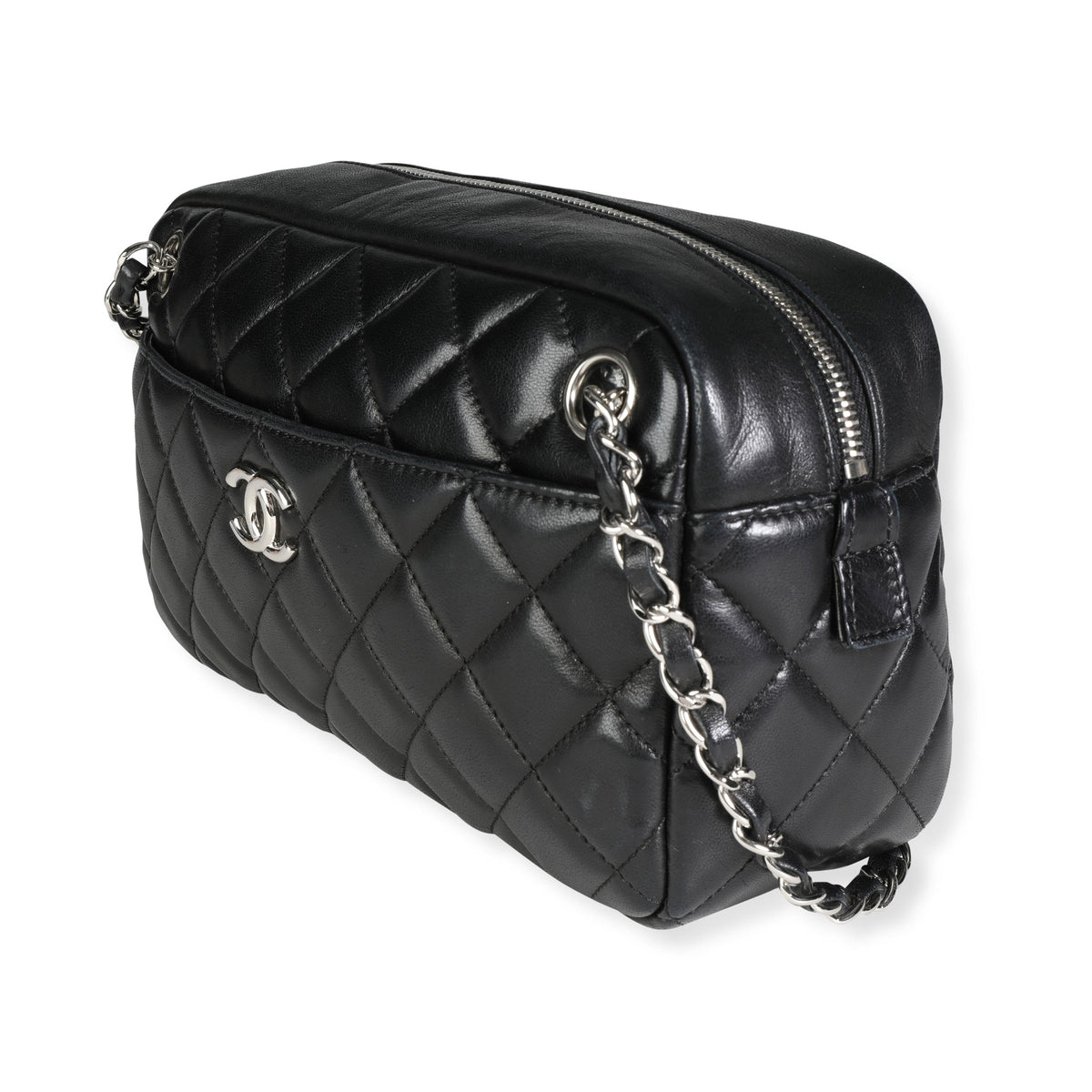 Chanel Black Quilted Lambskin Classic Camera Case, myGemma