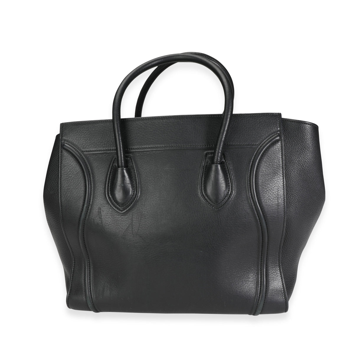 Celine Black Calfskin Medium Phantom Luggage Tote