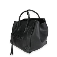 Celine Black Calfskin Medium Phantom Luggage Tote