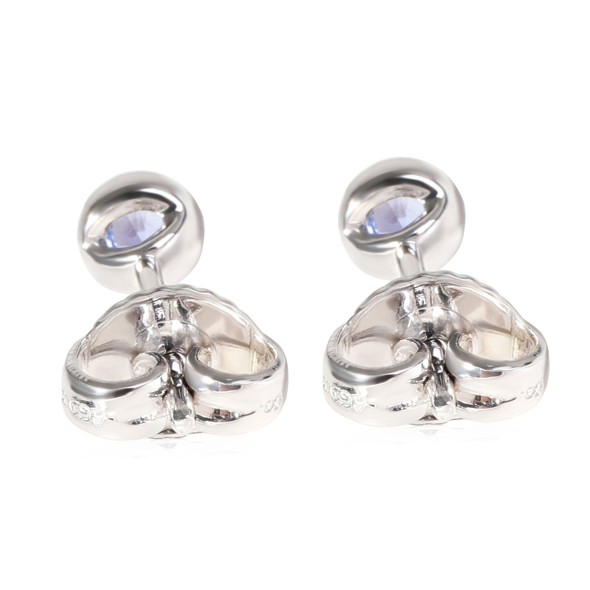 Tiffany & Co. Elsa Peretti Tanzanite Stud Earring in  Sterling Silver