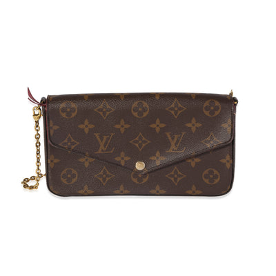 Louis Vuitton Brown Monogram Canvas Félicie Pochette