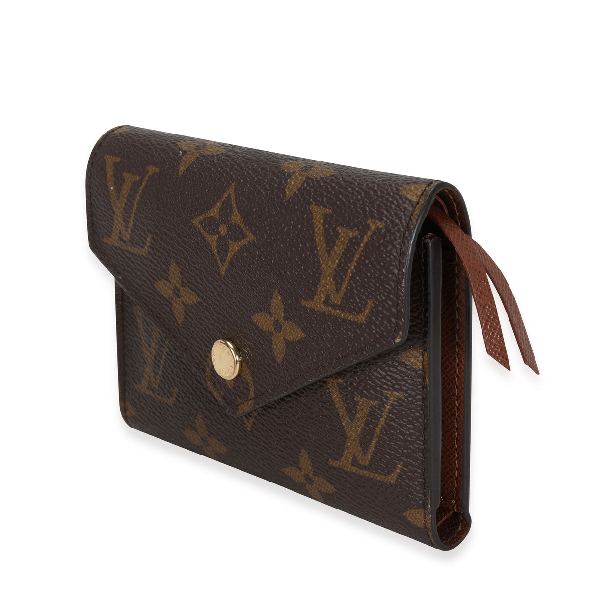 Louis Vuitton Monogram Canvas & Armagnac Leather Victorine Wallet