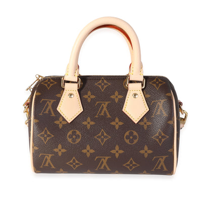 Louis Vuitton Brown Monogram Canvas Speedy Bandoulière 20