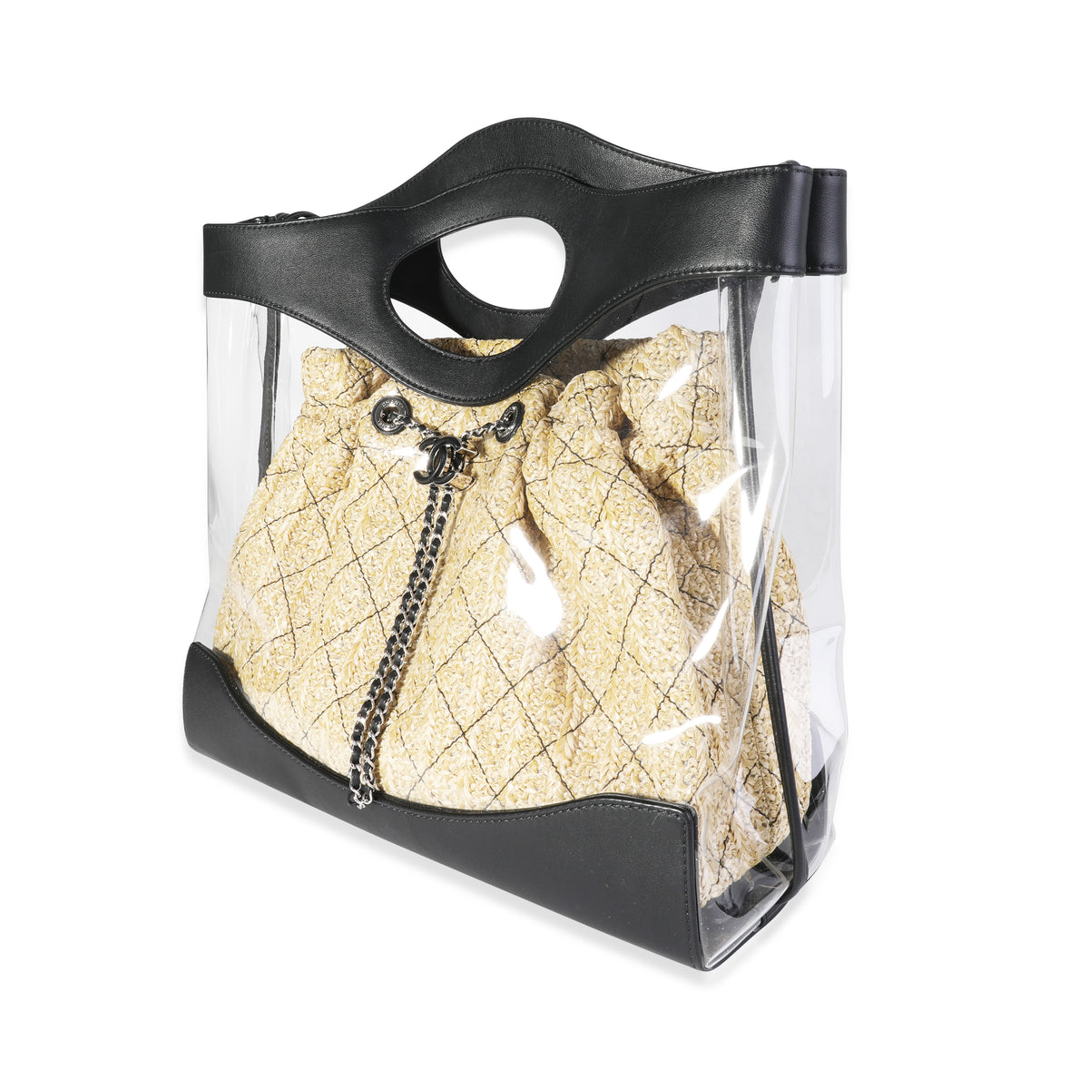 Chanel pvc tote hotsell