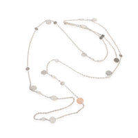 Hermès Confettis  Necklace in 18k Pink Gold/Sterling Silver