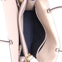 Burberry Beige Calfskin Medium Title Bag