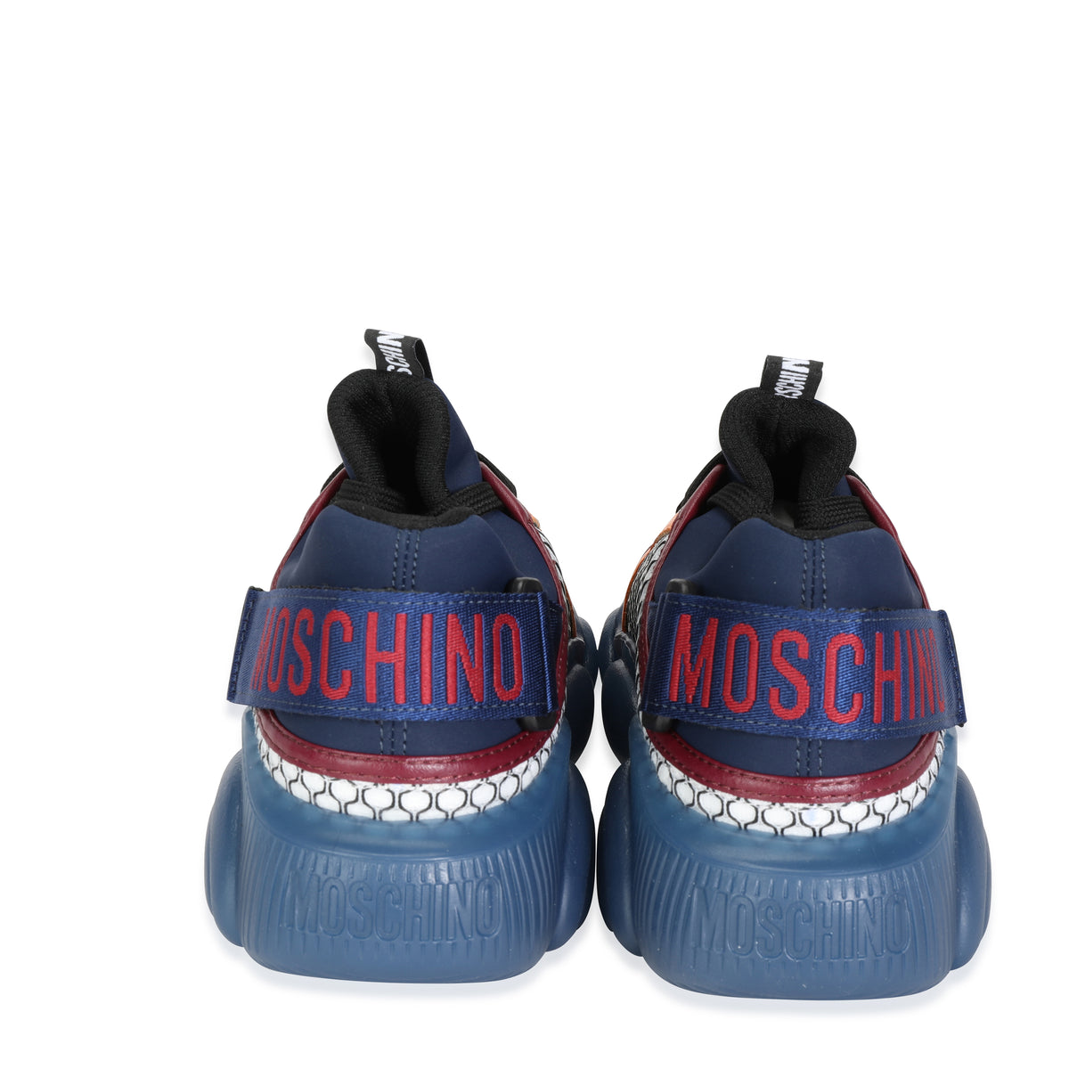 Moschino Logo Tape Teddy Sneaker