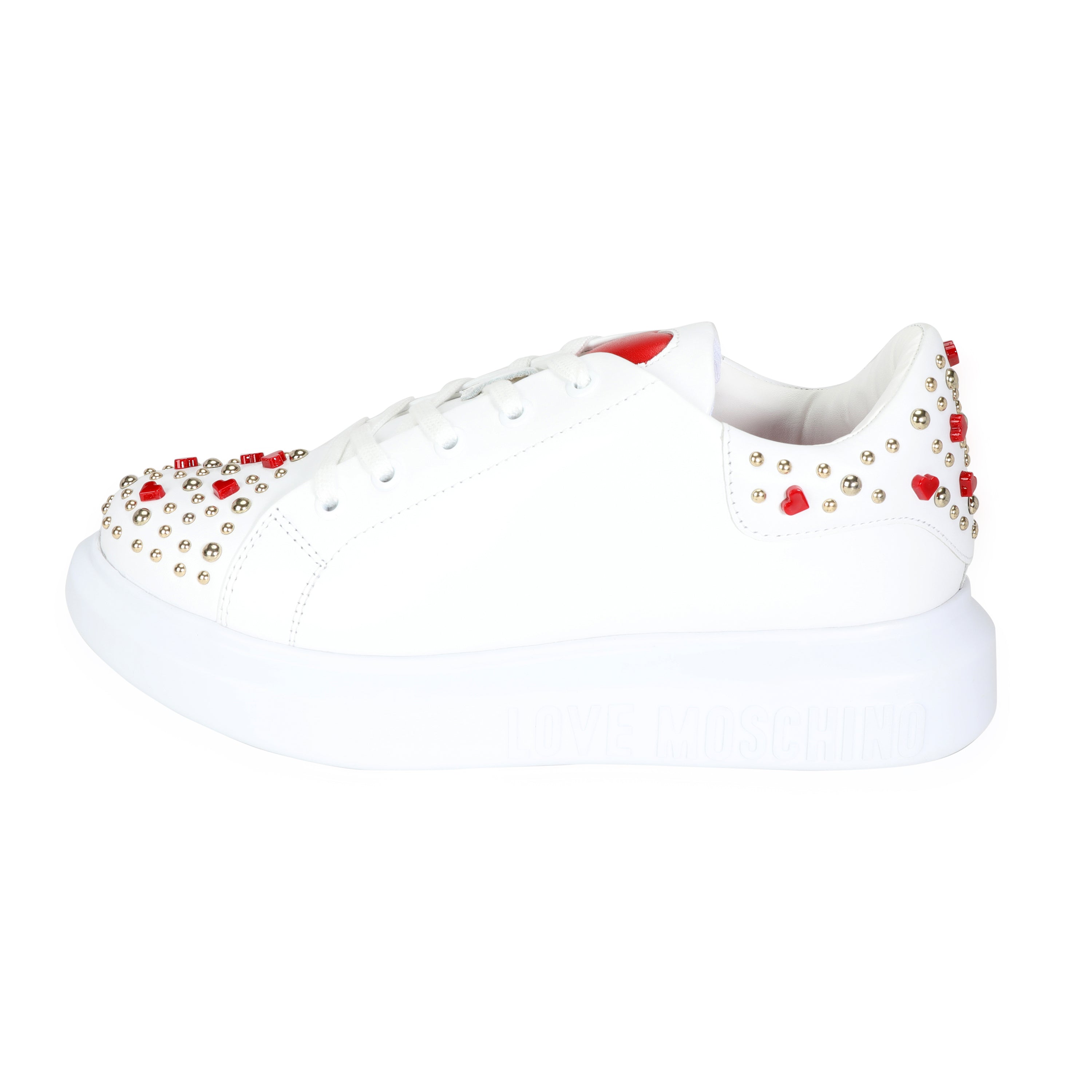 Love MOSCHINO - Love MOSCHINO 'Heart Studded' Sneaker (39 EUR