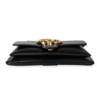 Gucci Black Calfskin Small Arli Flap Bag