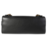 Black Grained Calfskin Neo Classic Nano Bag