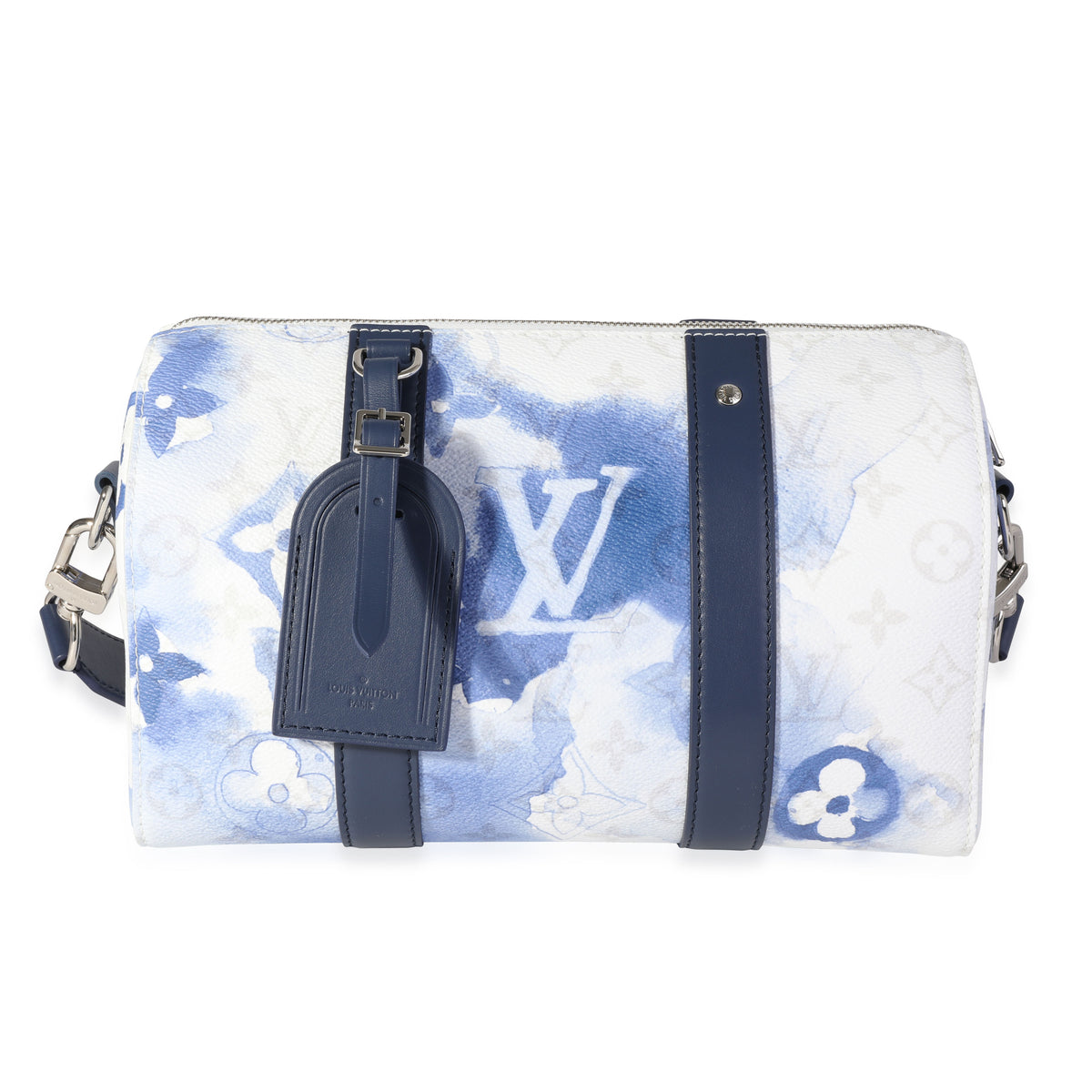 Louis+Vuitton+Speedy+Duffle+25+White+Canvas for sale online