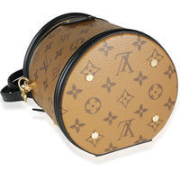 Louis Vuitton Monogram Reverse Canvas & Black Calfskin Cannes