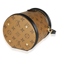 Louis Vuitton Monogram Reverse Canvas & Black Calfskin Cannes