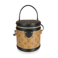 Louis Vuitton Monogram Reverse Canvas & Black Calfskin Cannes