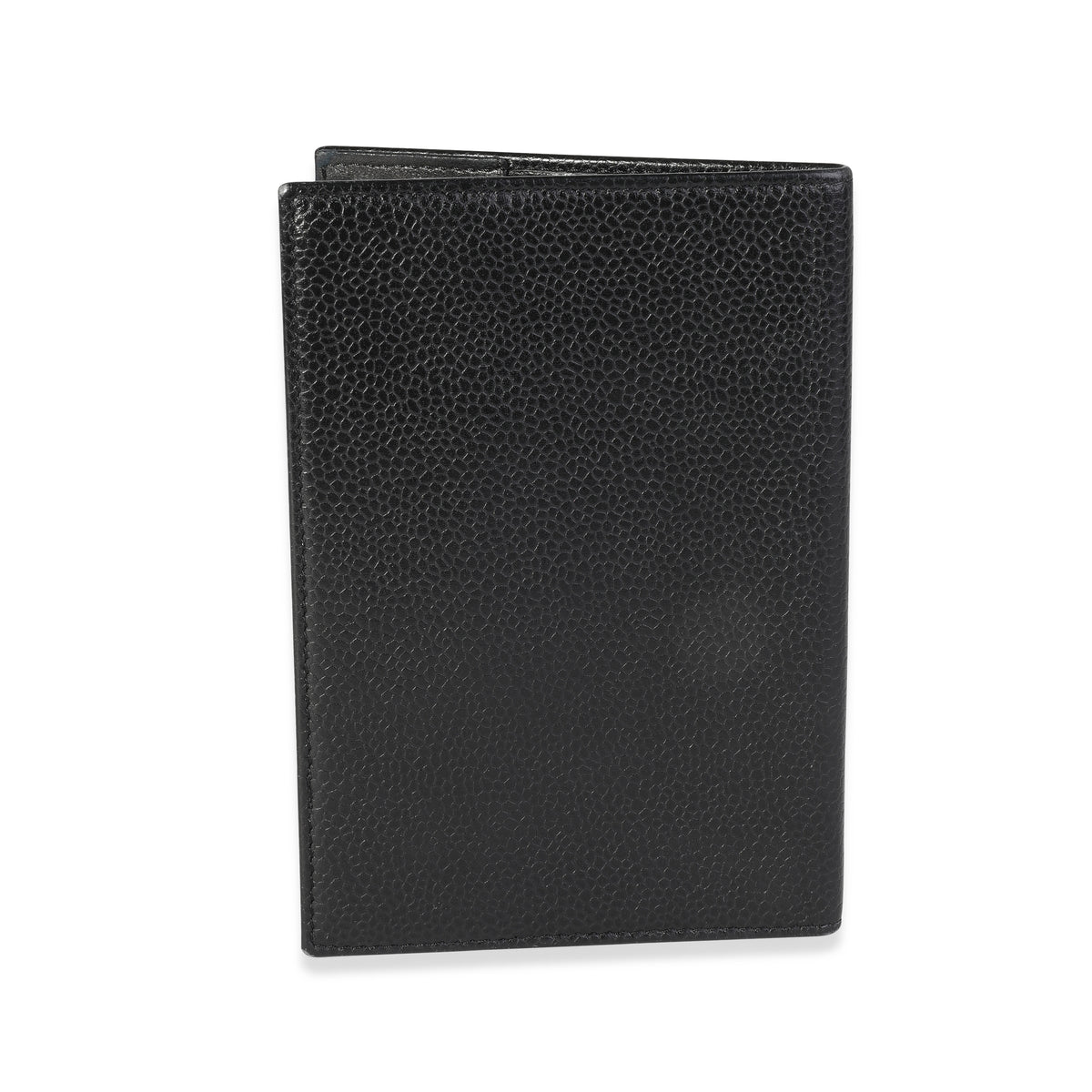 Chanel Black Caviar Timeless Passport Case