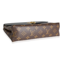 Louis Vuitton Monogram Canvas & Black Grained Leather Saint-Placide