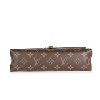 Louis Vuitton Monogram Canvas & Black Grained Leather Saint-Placide