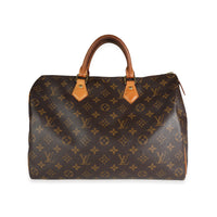 Louis Vuitton Monogram Canvas Speedy 35