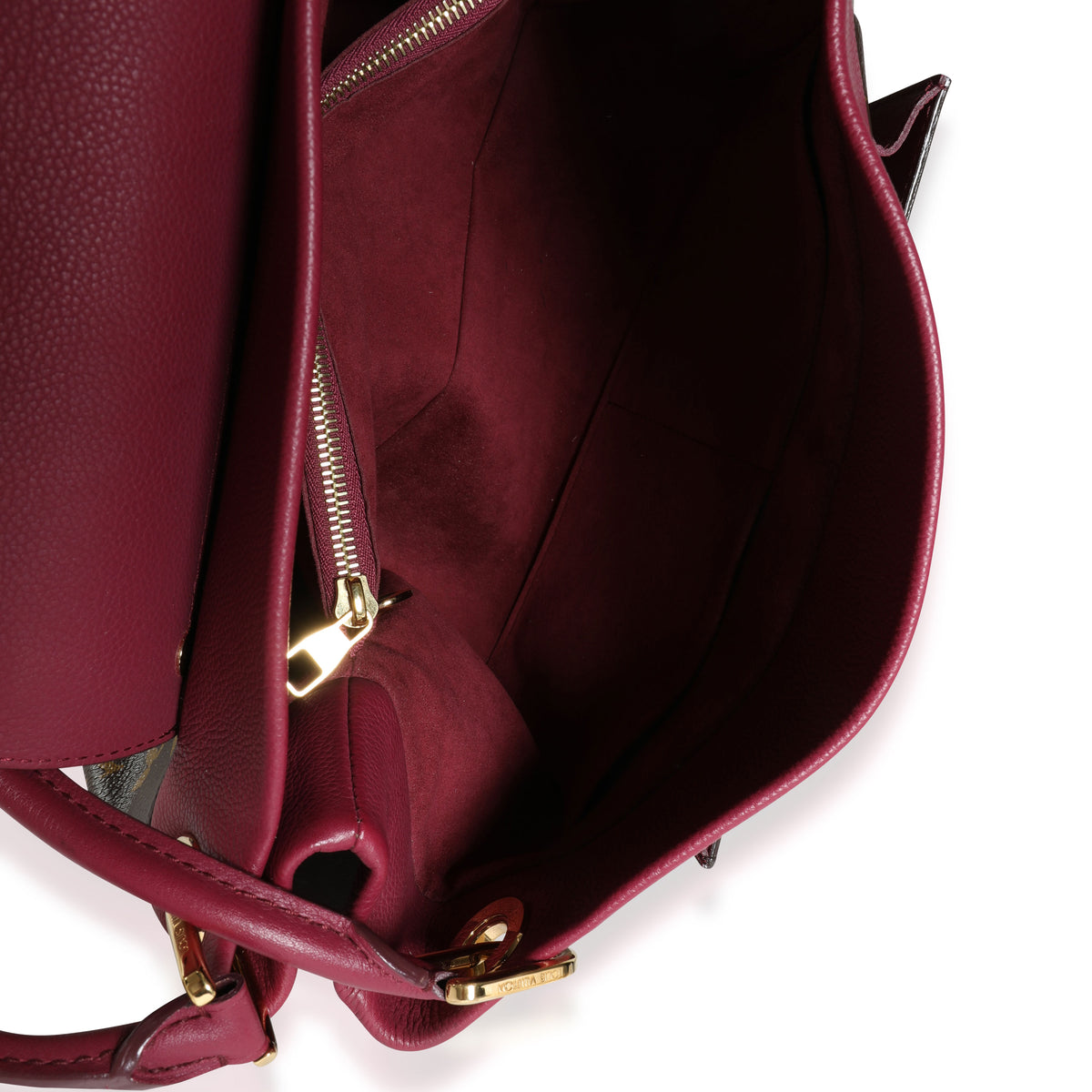 Louis Vuitton Olympe Aurore Monogram Canvas Bordeaux Leather Shoulder –  Dezigner Chic