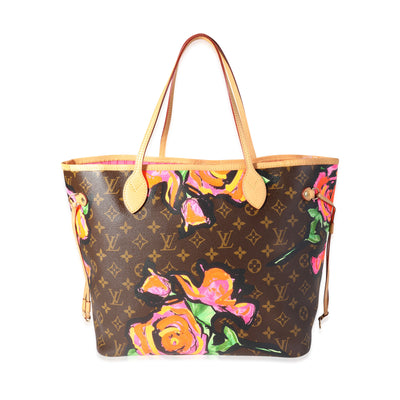 Louis Vuitton Monogram Canvas Roses Neverfull MM