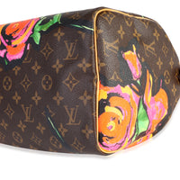 Louis Vuitton Monogram Canvas Roses Speedy 30