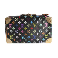 Louis Vuitton x Takashi Murakami Black Monogram Multicolore Speedy 30