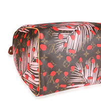 Louis Vuitton Limited Edition Sugar & Poppy Jungle Dots Monogram Speedy 30