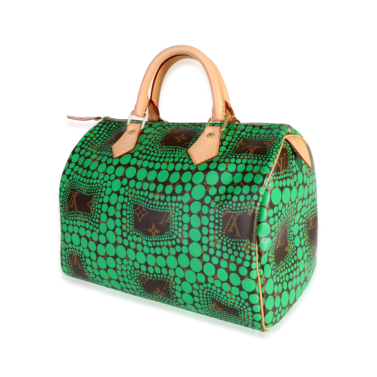 Buy Yayoi Kusama x Louis Vuitton Monogram Dots Infinity Speedy 30 In Green  - 3945 100000406LVMD GREE