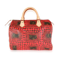 Louis Vuitton x Yayoi Kusama Red Infinity Dots Monogram Canvas Speedy 30