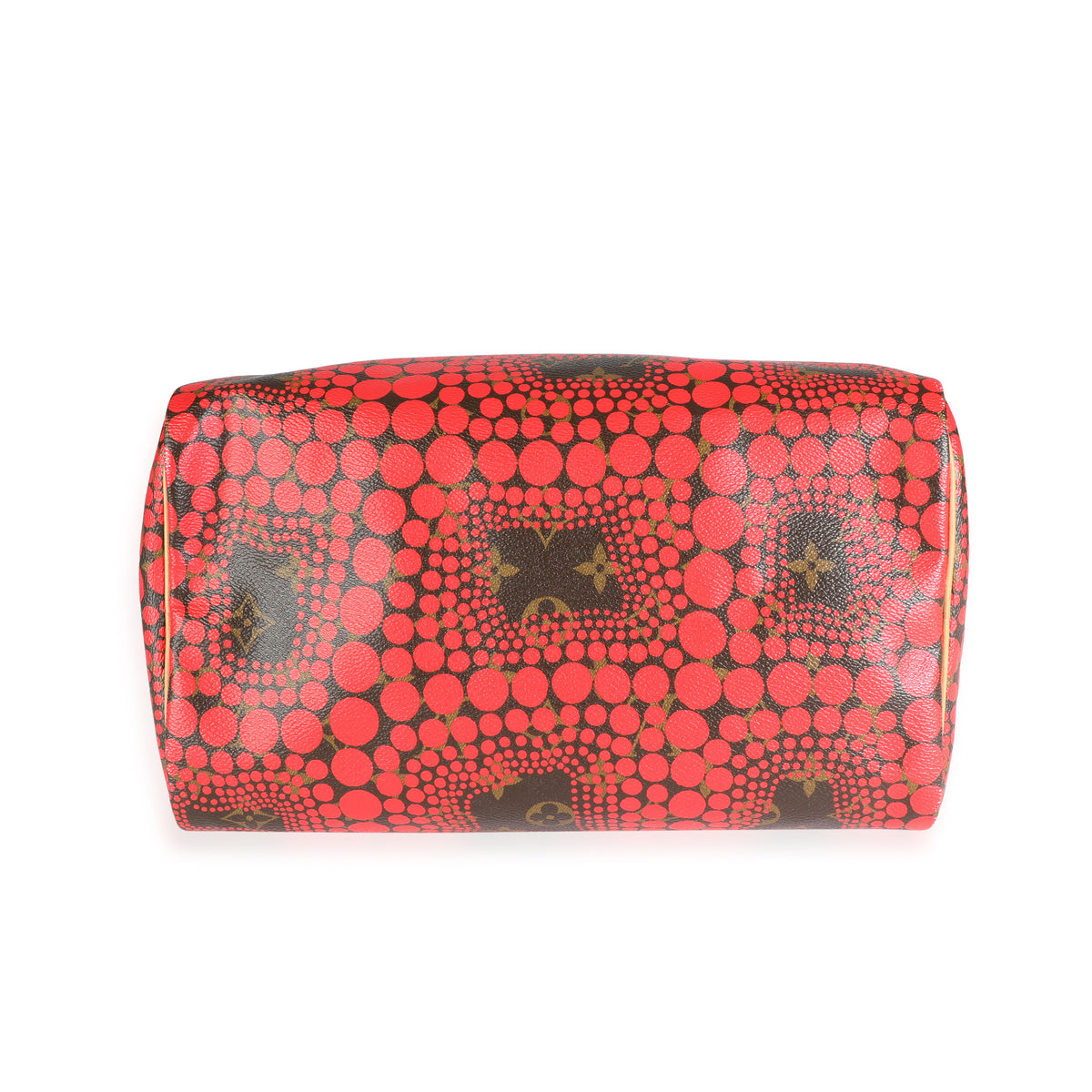 Yayoi Kusama x Louis Vuitton Red EPI Leather Infinity Dots Alma Bb