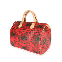 Louis Vuitton x Yayoi Kusama Red Infinity Dots Monogram Canvas Speedy 30