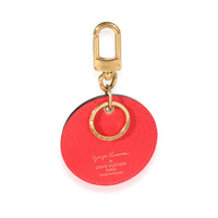 Louis Vuitton x Yayoi Kusama Red Infinity Dots Monogram Canvas Bag Charm