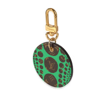 Louis Vuitton x Yayoi Kusama Green Infinity Dots Monogram Canvas Bag Charm