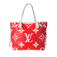 Louis Vuitton Rouge & Rose Ballerine Giant Monogram Canvas Neverfull MM