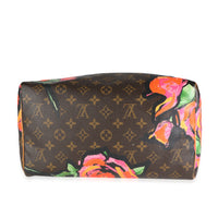 Louis Vuitton Monogram Canvas Roses Speedy 30