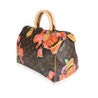 Louis Vuitton Monogram Canvas Roses Speedy 30