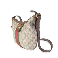 Gucci GG Supreme Web Ophidia Half Moon Shoulder Bag