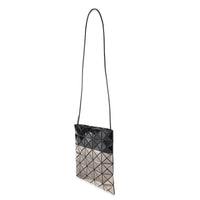 Bao Bao Issey Miyake Gray & Silver Vinyl Prism Mini Pochette Matte