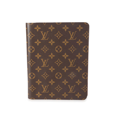 Louis Vuitton Monogram Canvas Desk Agenda Cover