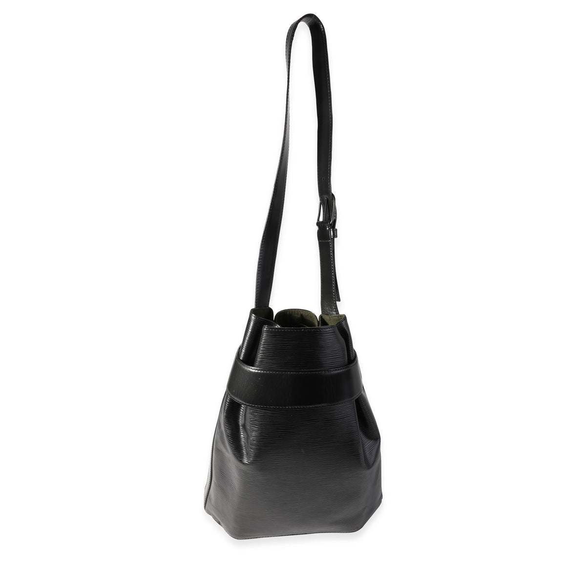 Louis Vuitton Vintage Black Epi Leather Sac D'Epaule GM
